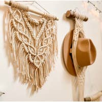 Macrame Boho Wall Hang