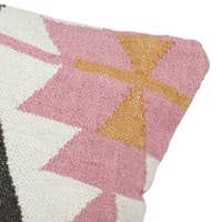 Desert Kilim Geometric Pillow