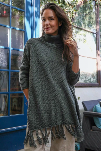 Paloma Poncho Sweater